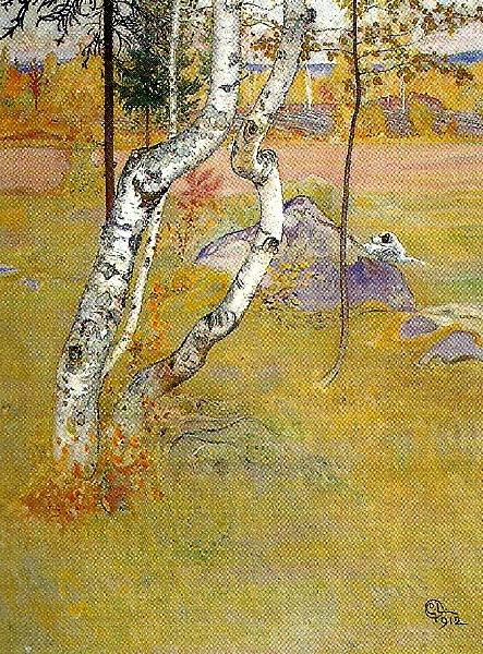 bjorkarna, Carl Larsson